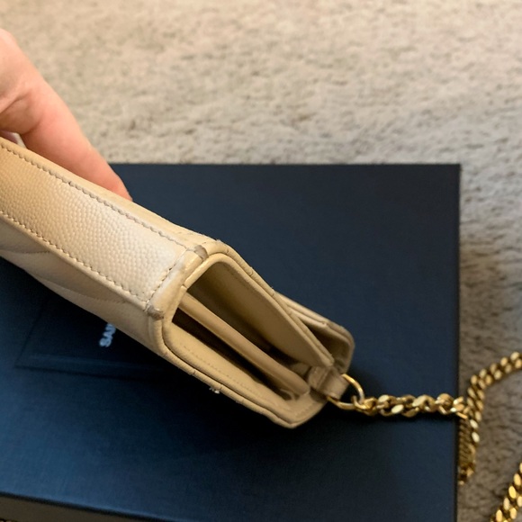 Yves Saint Laurent Bags Ysl Wallet On Chain Sold Poshmark